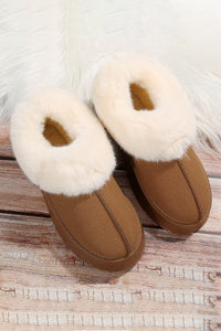 Plush Suede Cozy Slippers