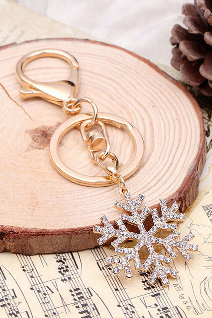 Snowflake Keychain