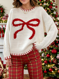 Stylish Bow Sweater