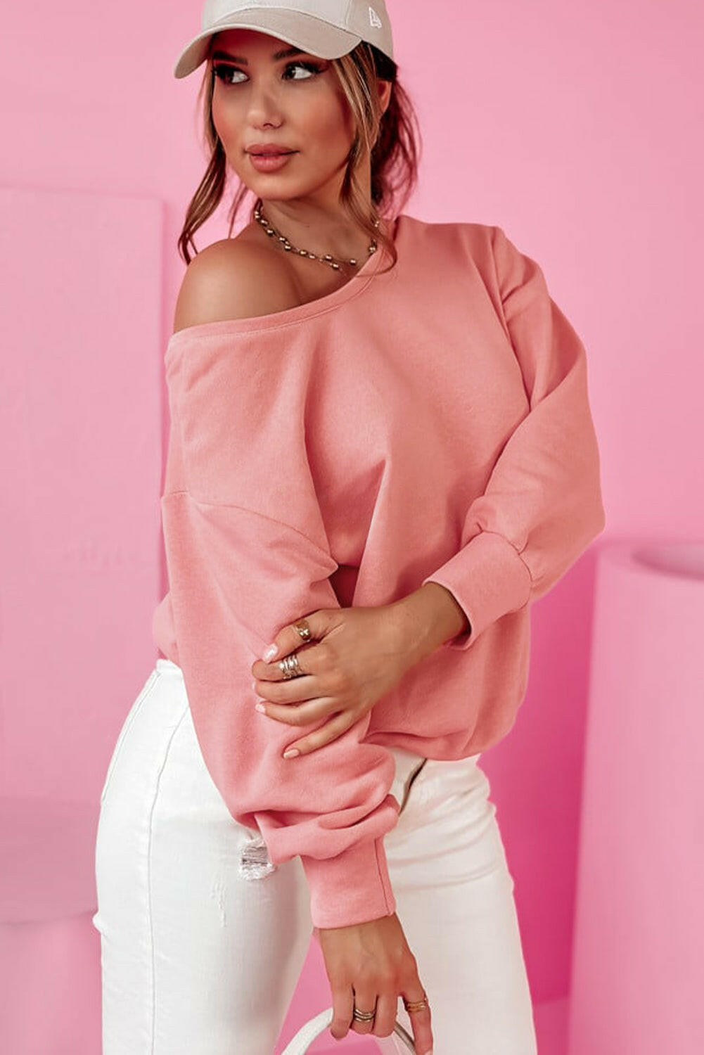 Sweatshirt With Bow Detail