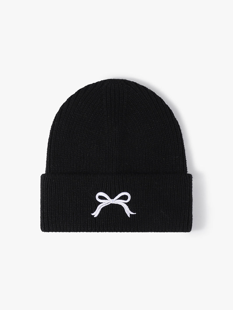 Bow Knit Beanie