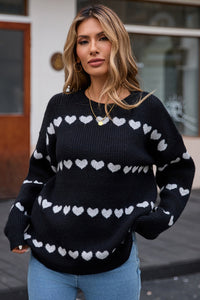 Love Soft Heart Sweater