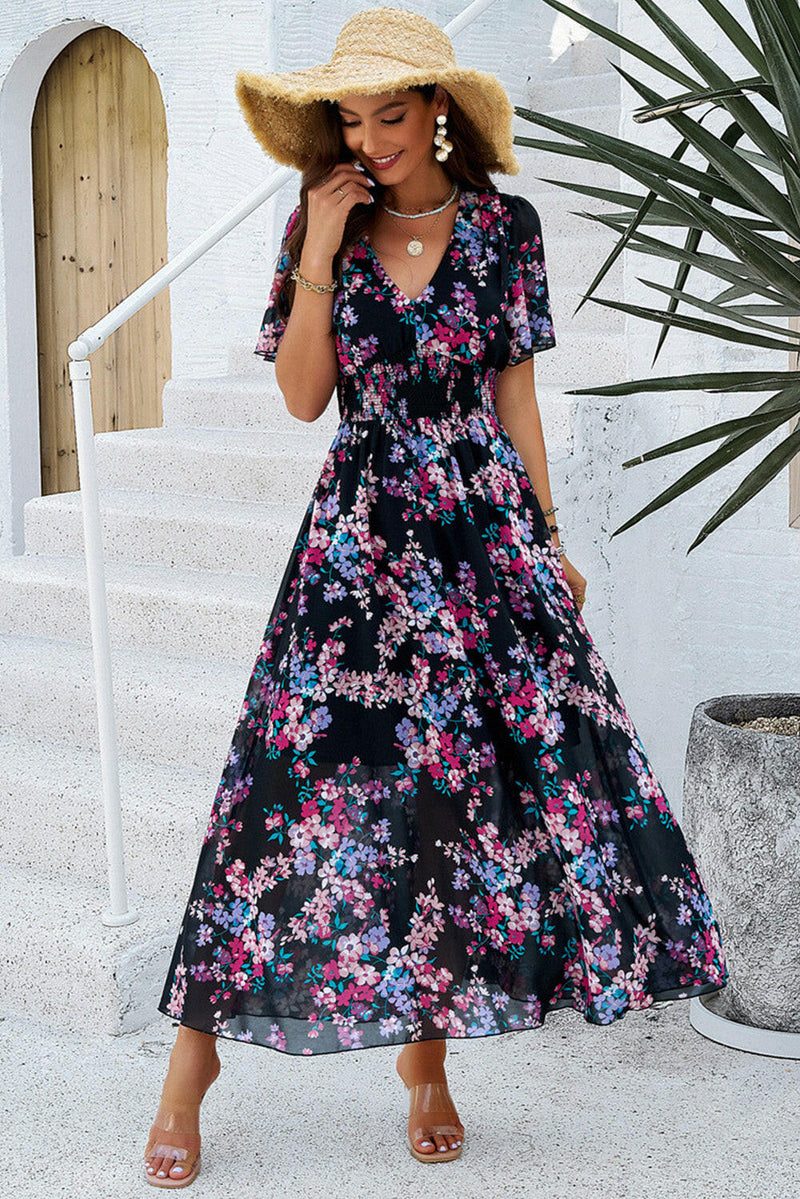 Chloe Floral Maxi Dress