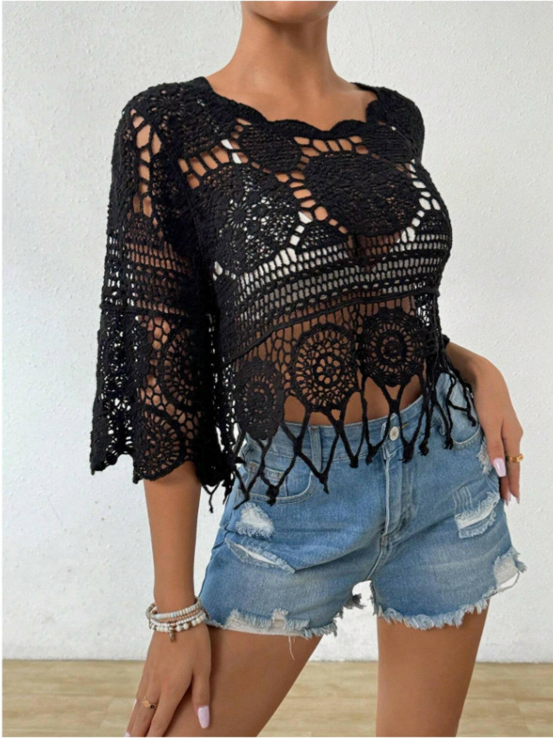 Boho Cover-Up Top