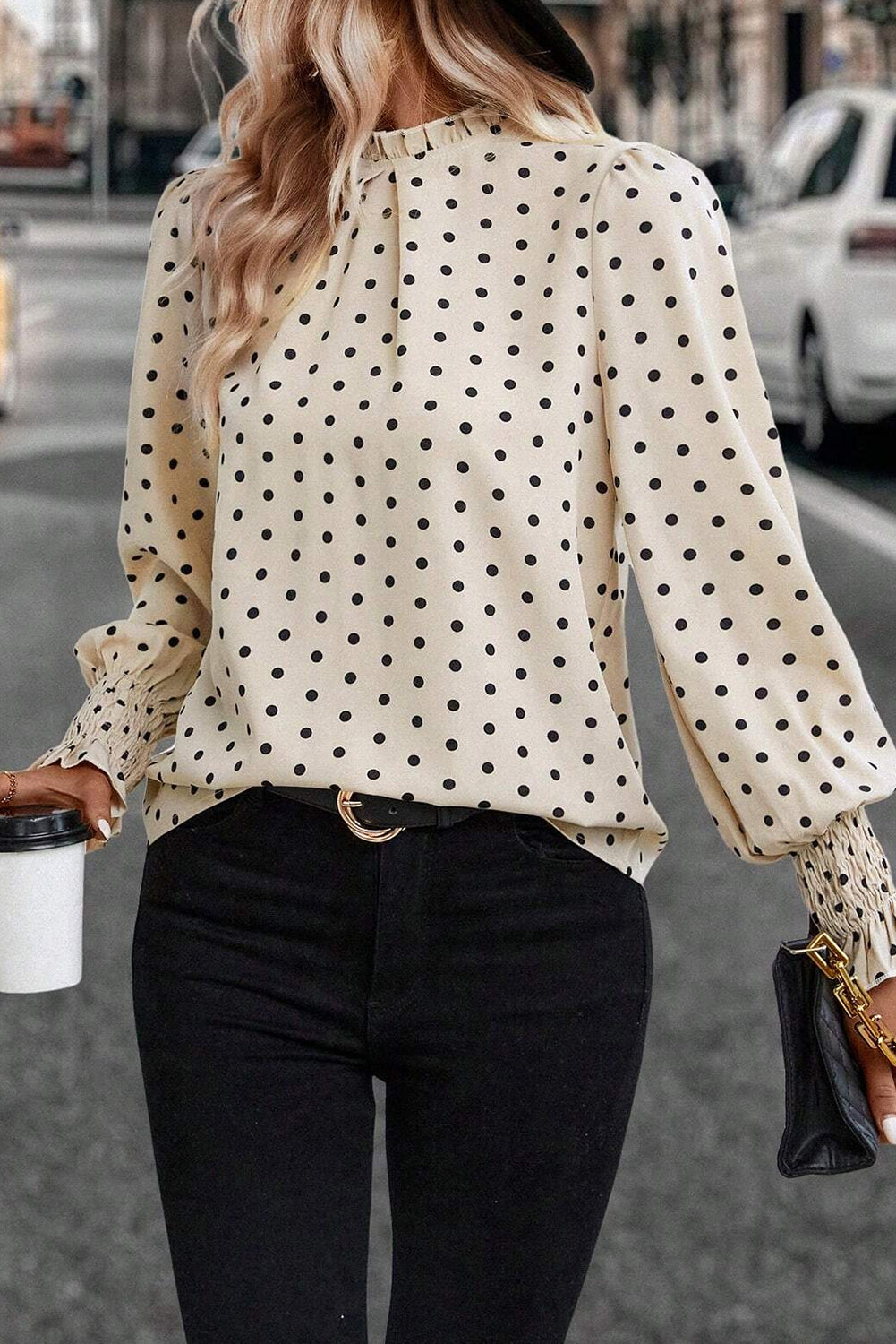 Polka Dot Blouse