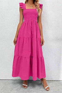 Aria Ruffle Maxi Dress