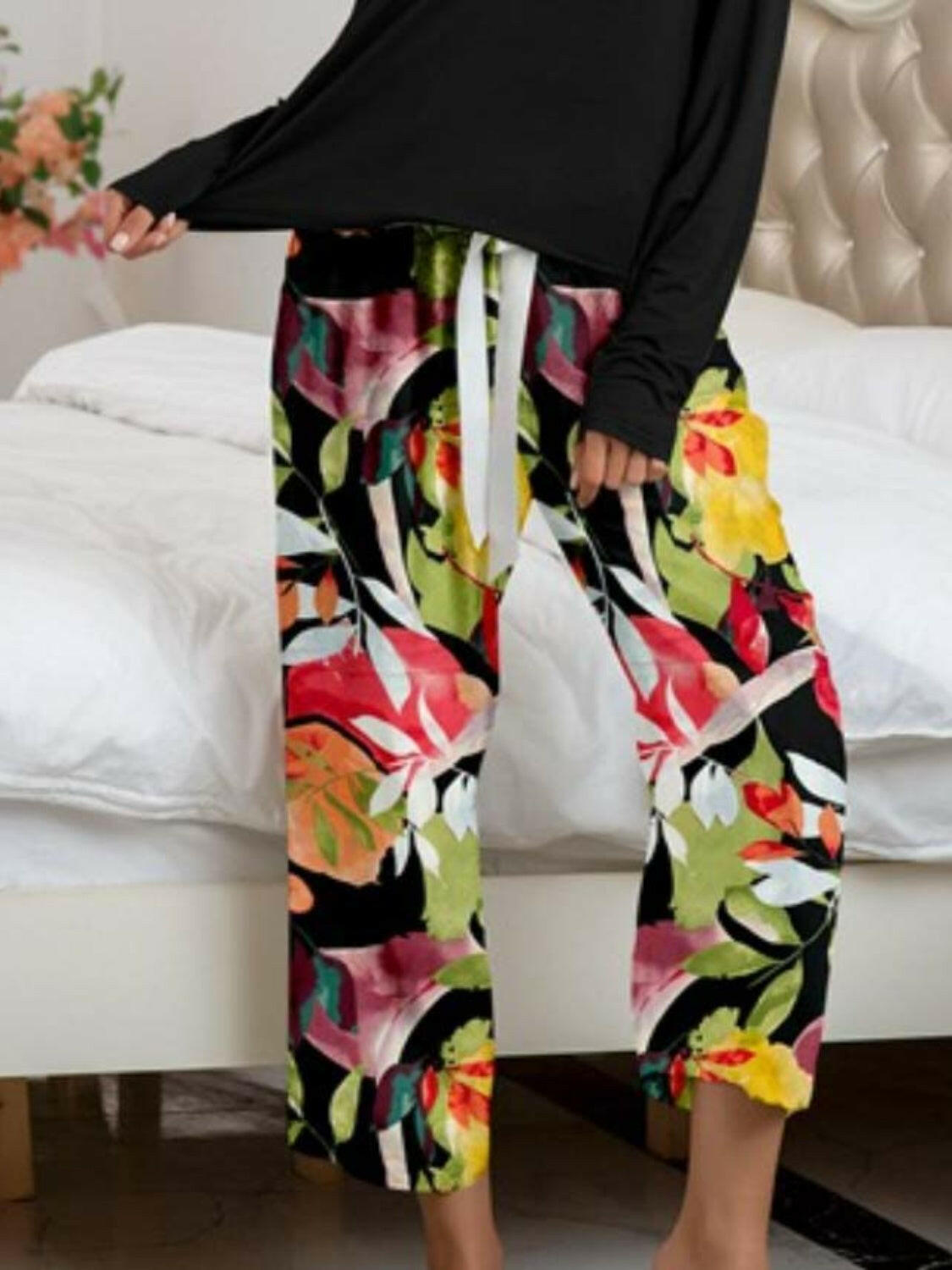 Long Sleeve Top and Pants Lounge Set