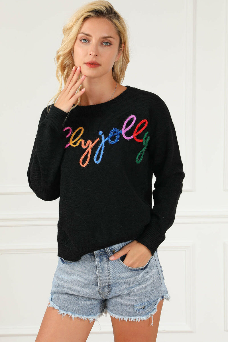 Festive Long Sleeve Sweater