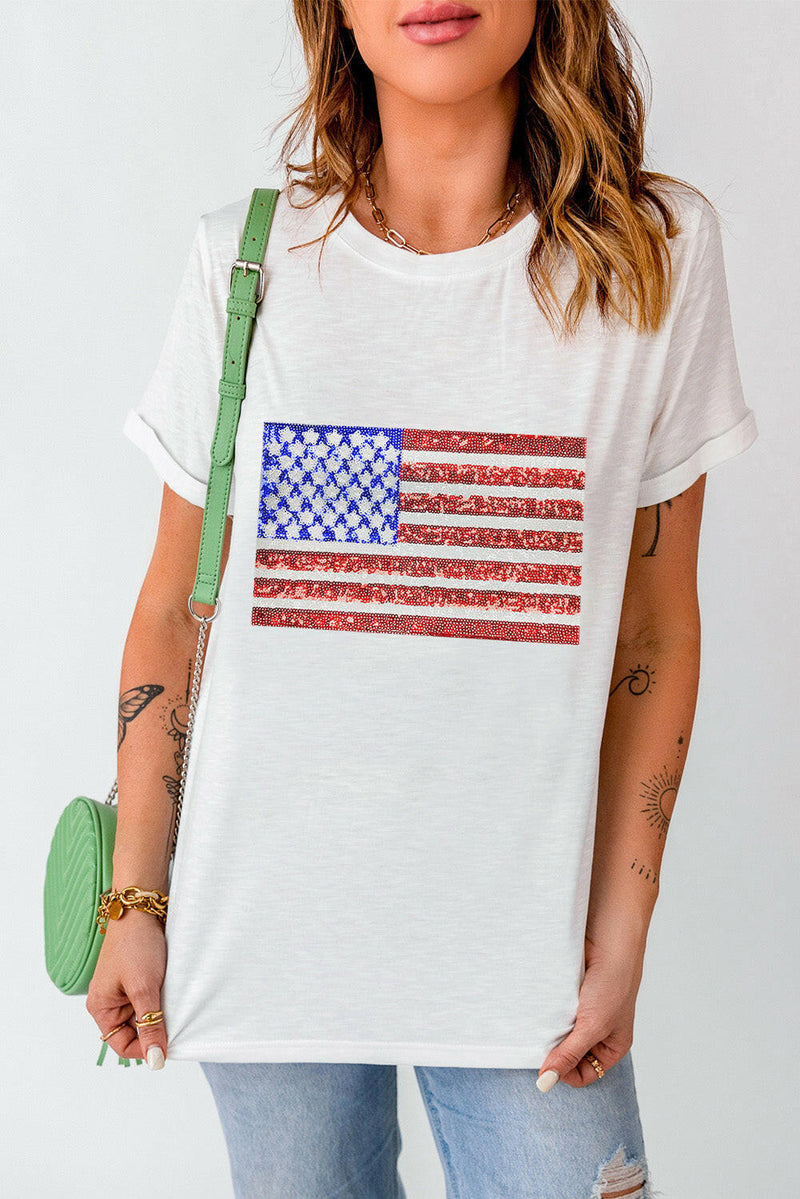 USA American Flag T-Shirt