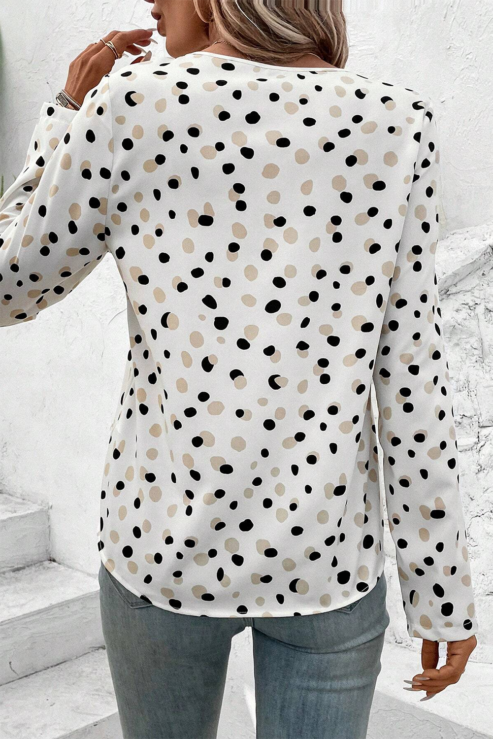 Every Day Polka Dot Blouse