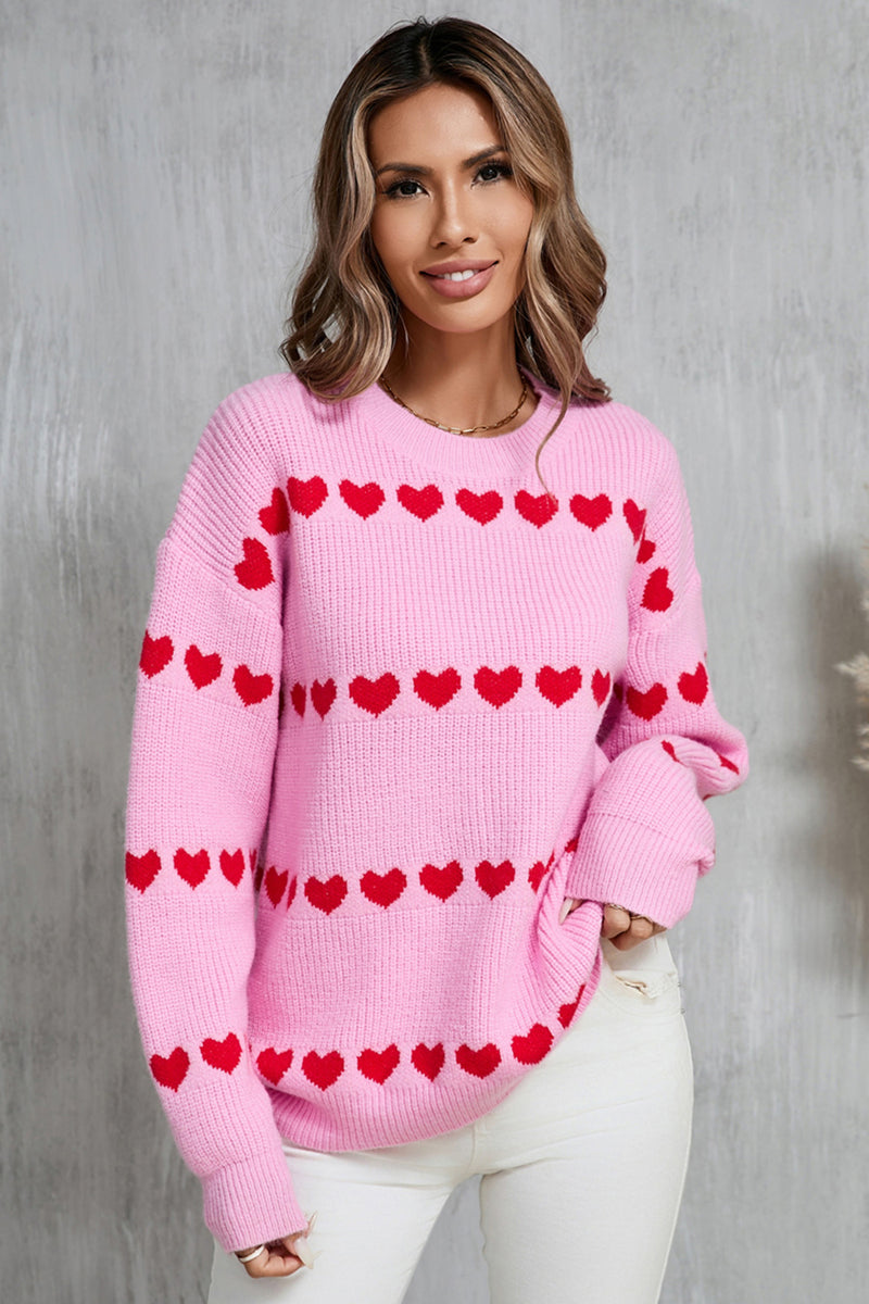 Love Soft Heart Sweater