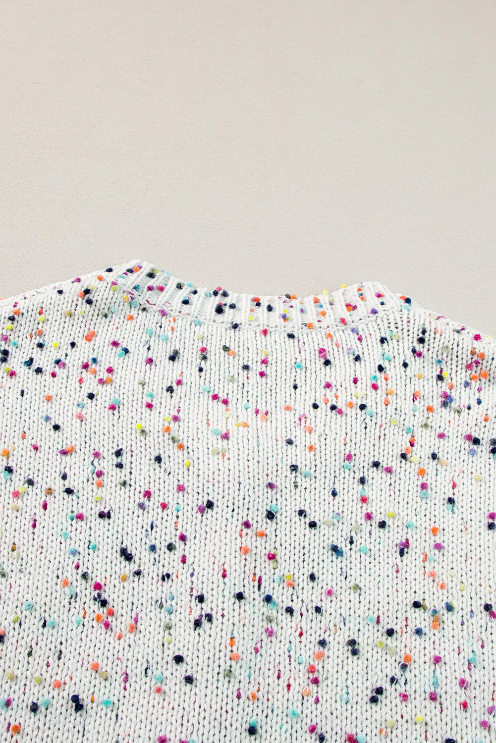 Confetti Knit Cropped Cardigan