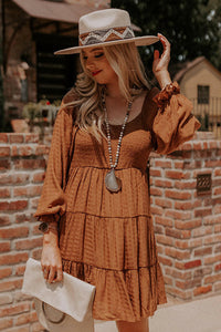 Sasha Long Sleeve Boho Dress