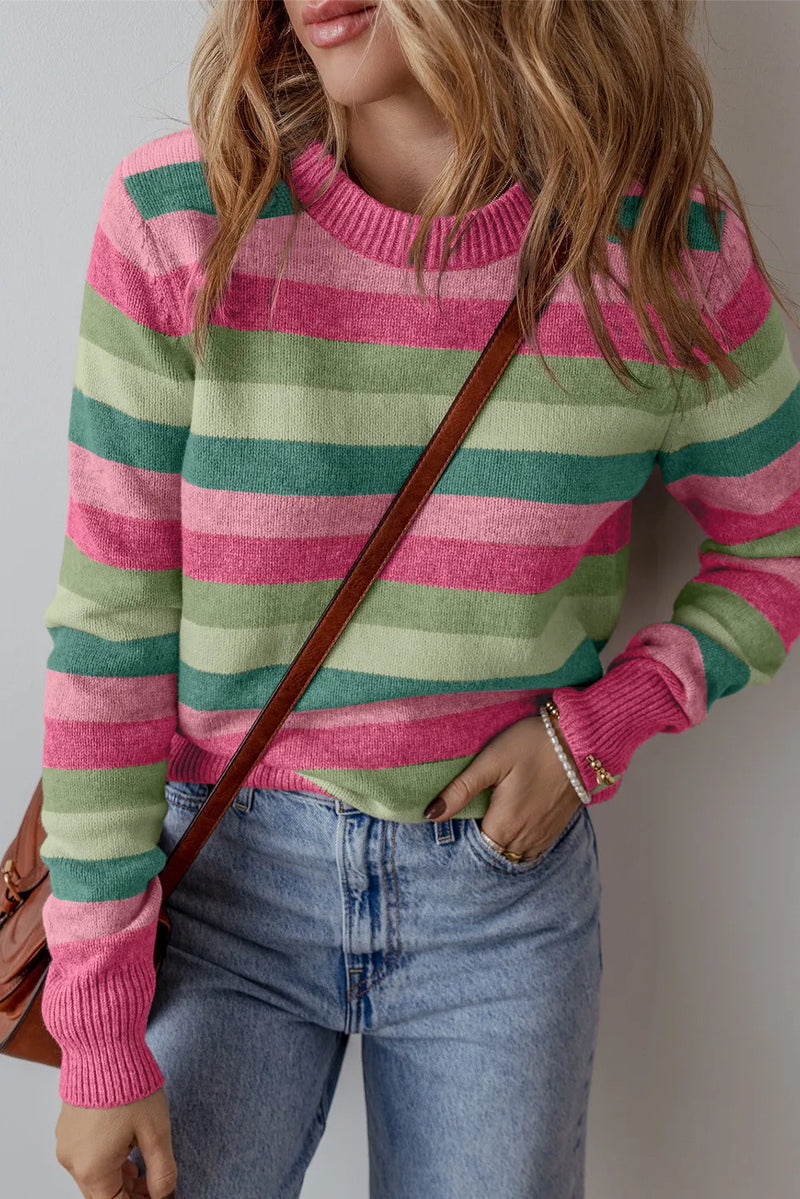 Striped Super Soft Sweater