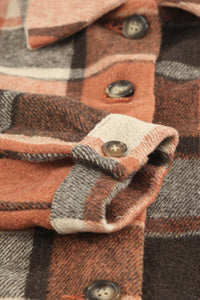 Autumn Plaid Flannel Shacket