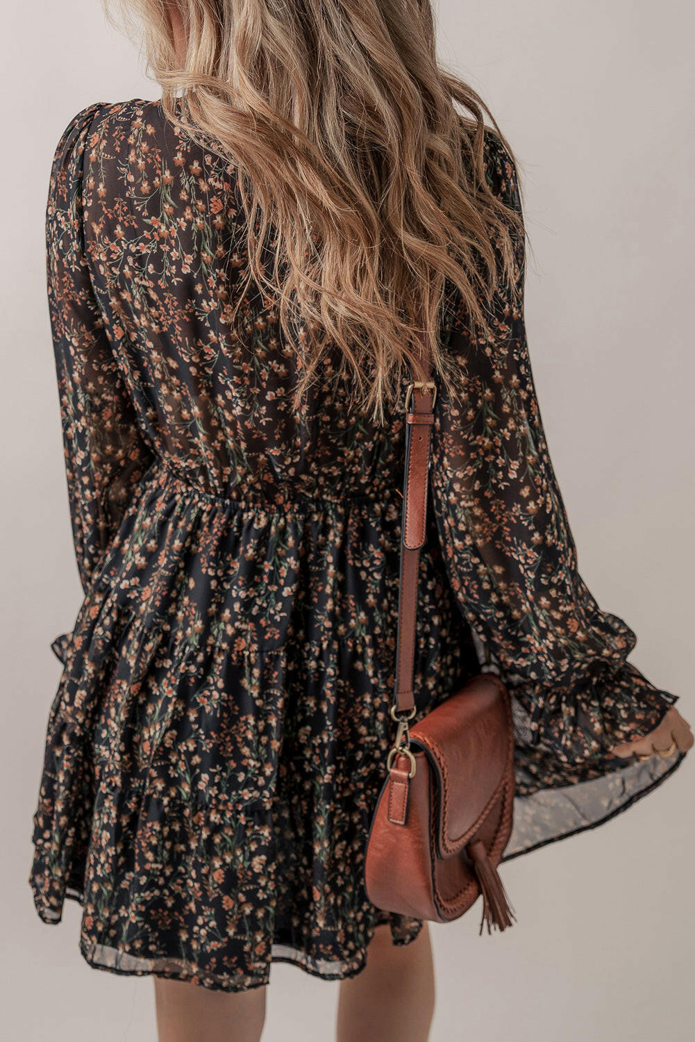 Olivia Floral Midi Dress