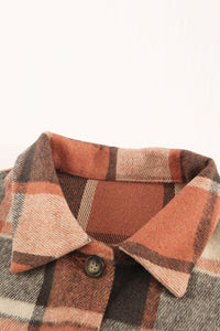 Autumn Plaid Flannel Shacket