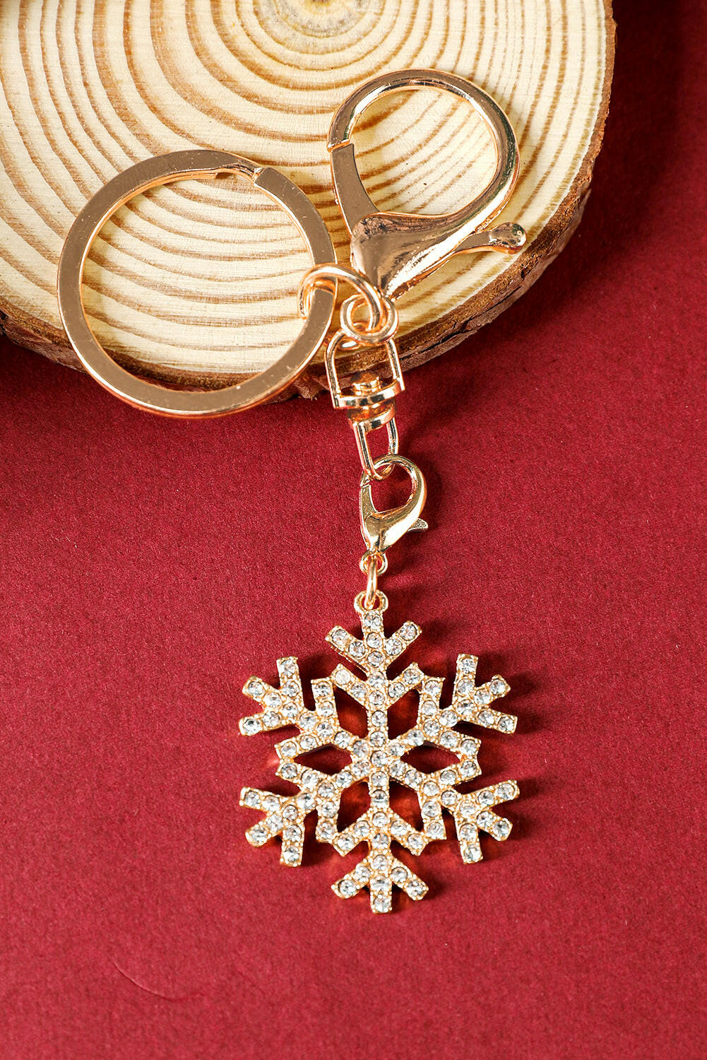 Snowflake Keychain