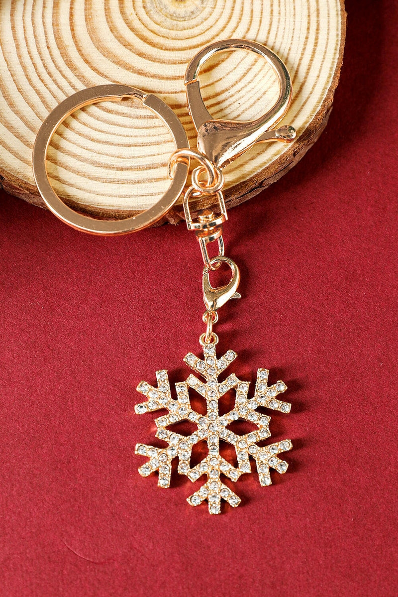 Snowflake Keychain