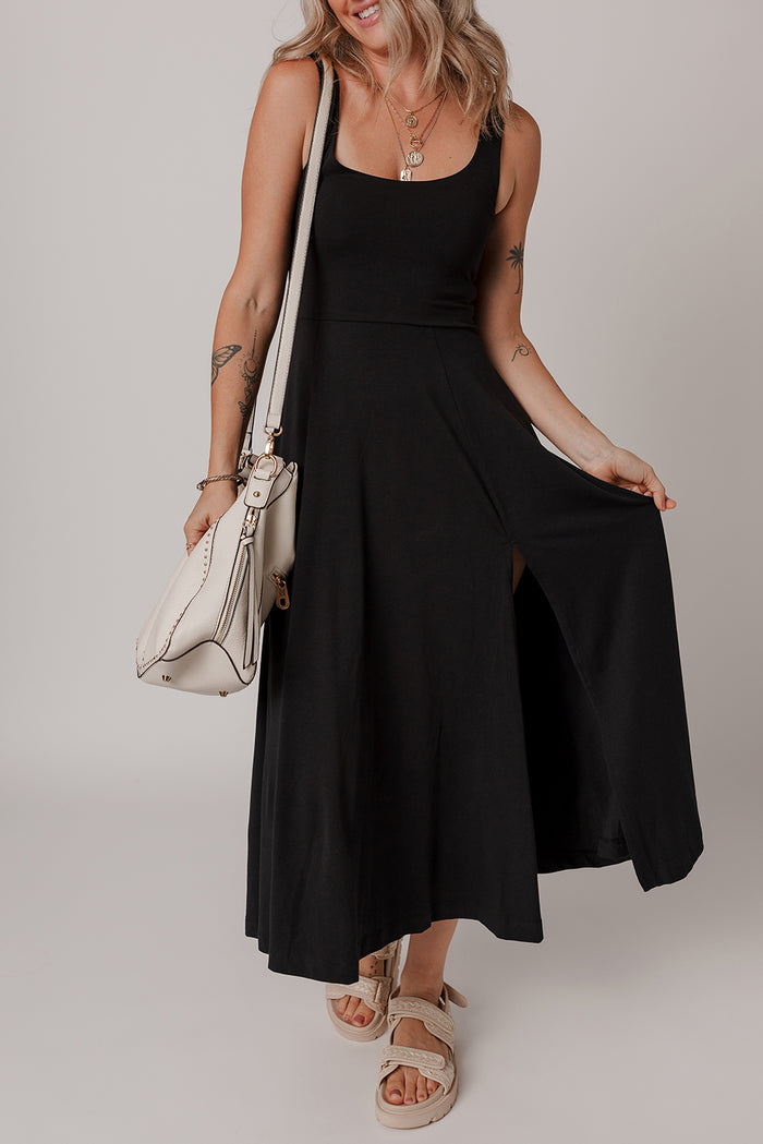 Chleo Black Sleeveless Dress