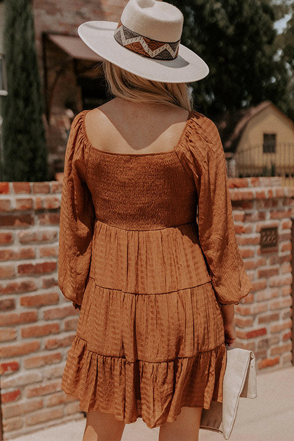 Sasha Long Sleeve Boho Dress