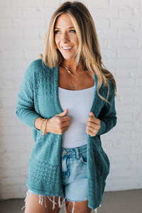 Knit Open Front Cardigan