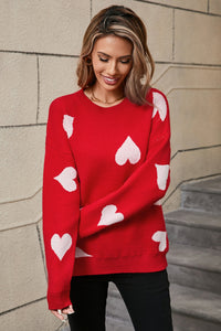 Valentine's Day Heart Sweater