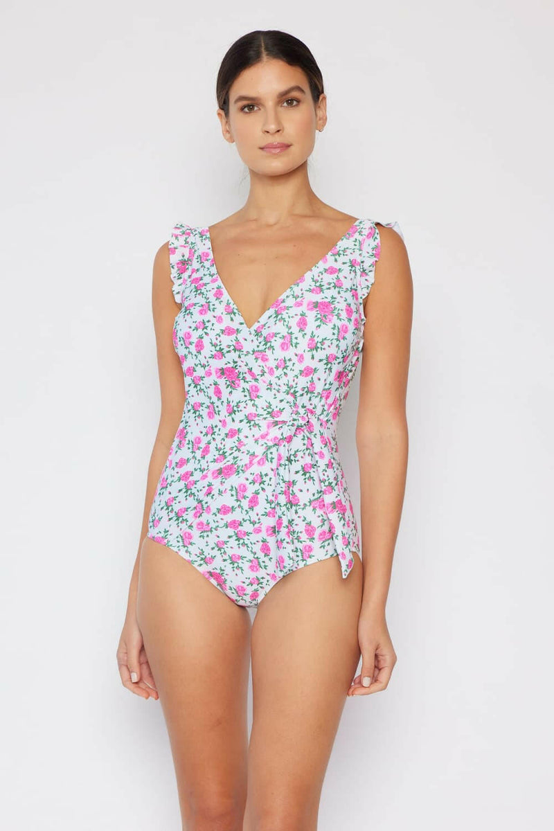 Marina West Swim Ruffle One-Piece