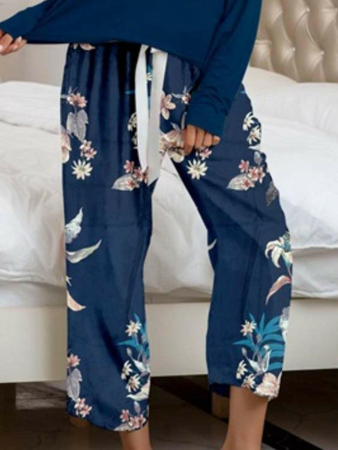 Long Sleeve Top and Pants Lounge Set