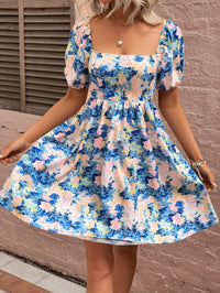 Laila Floral Midi Summer Dress