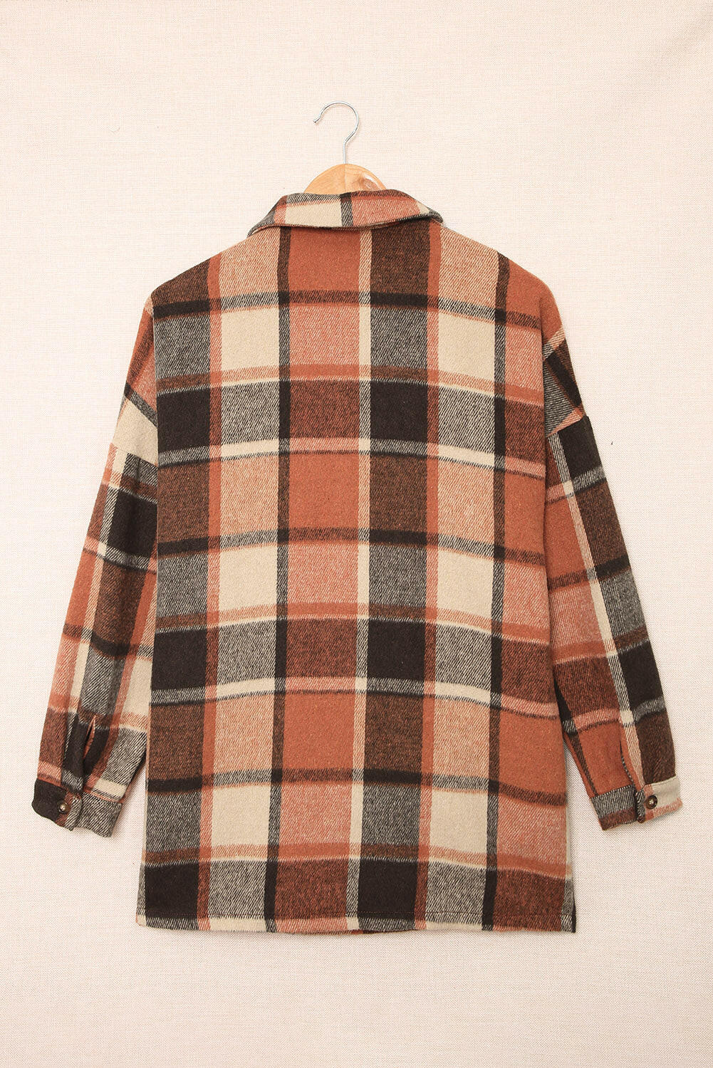 Autumn Plaid Flannel Shacket