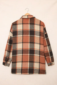 Autumn Plaid Flannel Shacket