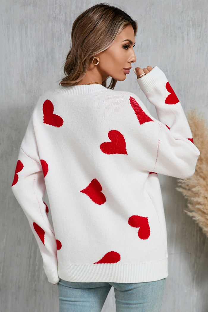 Valentine's Day Heart Sweater