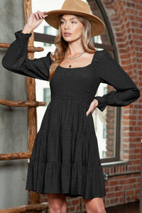 Sasha Long Sleeve Boho Dress