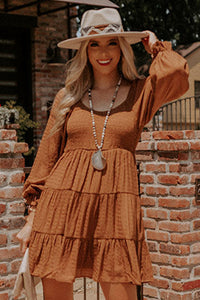 Sasha Long Sleeve Boho Dress