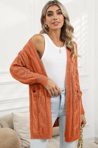 Ribbed Knit  Cardigan