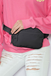 Light Pink Square Crossbody Bag