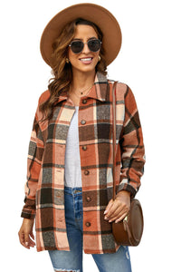 Autumn Plaid Flannel Shacket