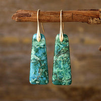 Copper Natural Stone Earrings