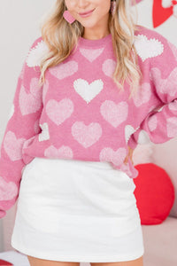 Pearl Heart Sweater