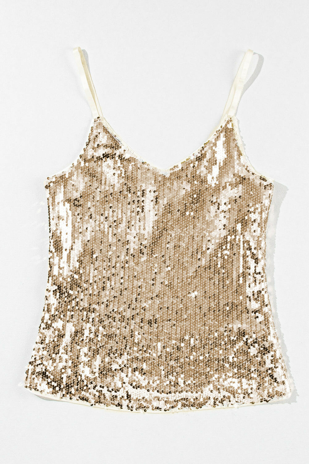 Night Out Festive Sequin Tank Top