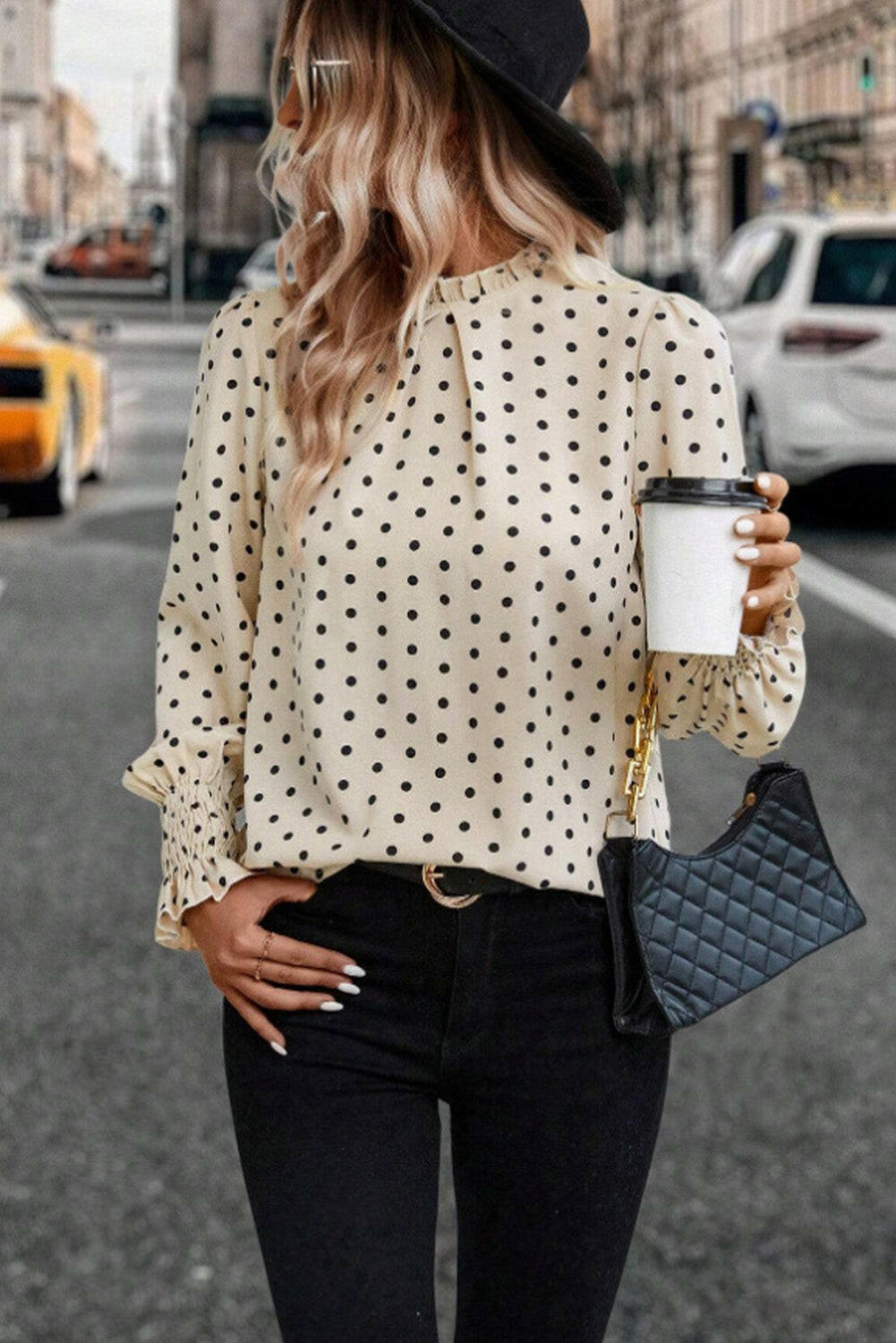 Polka Dot Blouse