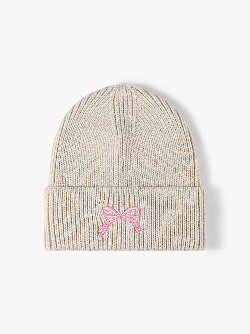 Bow Knit Beanie