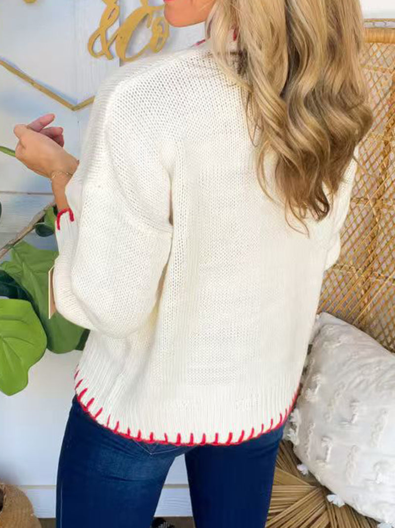 Stylish Bow Sweater