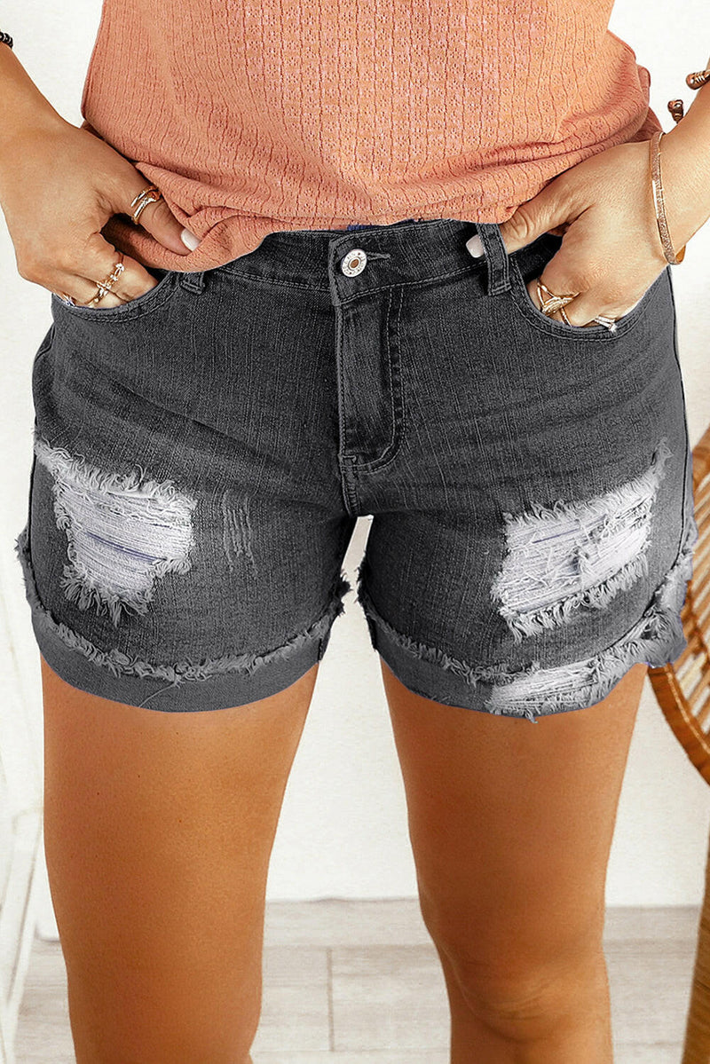 Distressed Shorts