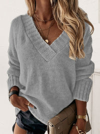 Soft V Neck Sweater