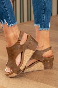 Studded Wedge Sandals