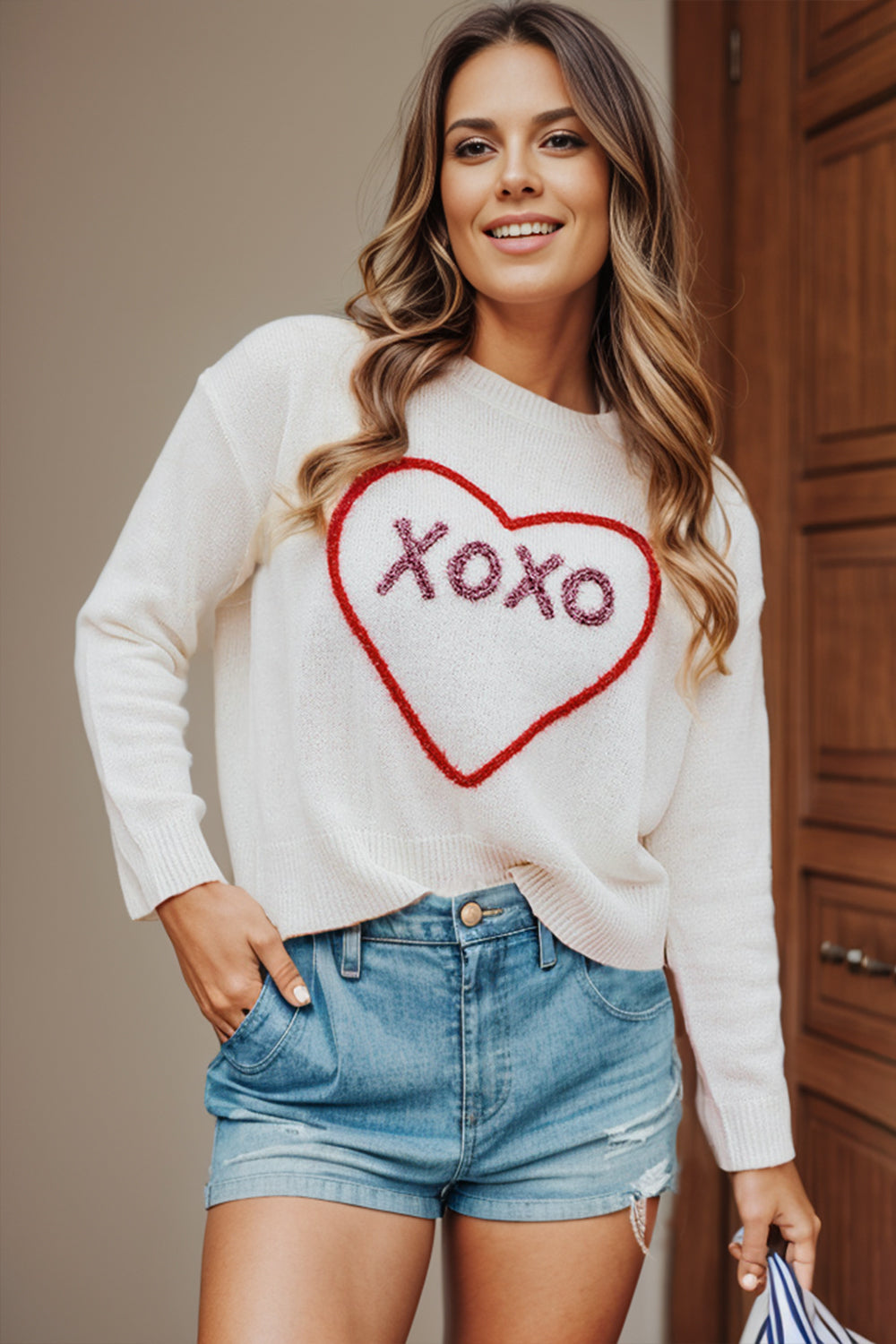 XOXO Soft Sweater