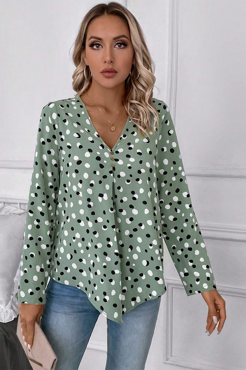 Every Day Polka Dot Blouse