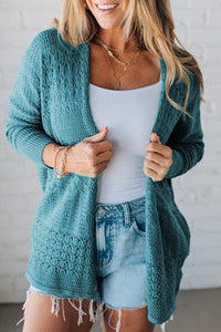 Knit Open Front Cardigan